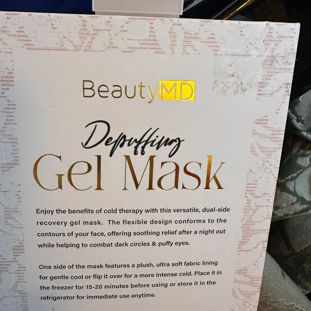 Gel Eye Mask Depuffing New